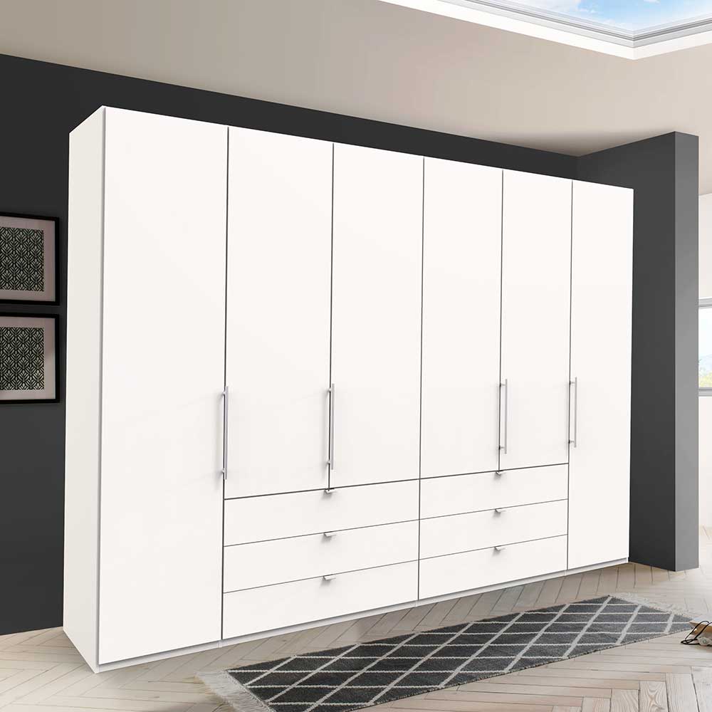 Großer Schrank für Bekleidung in Weiß - Donpiave