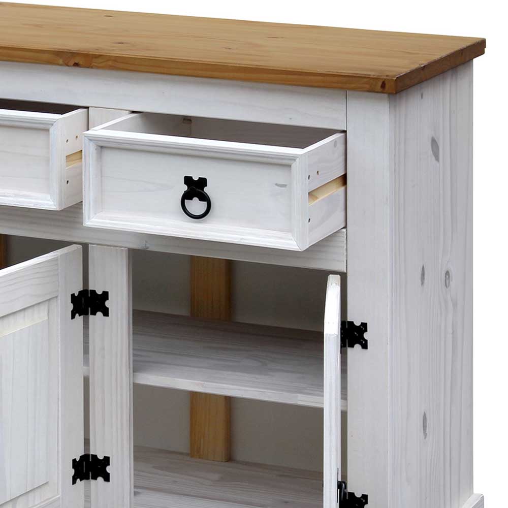 130x80x45 Kommode im mexikanischen Stil - Lorena