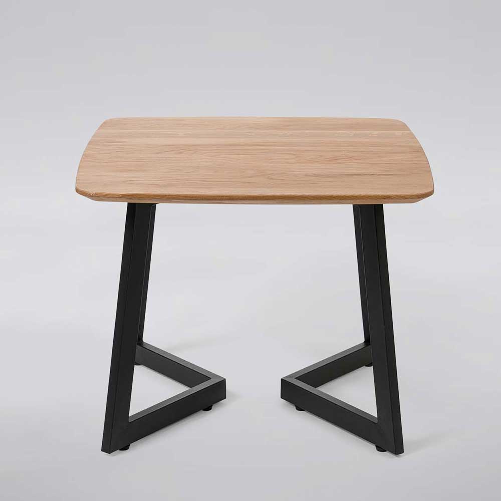 Wohnzimmer Holztisch mit Schweizer Kante - Fresca