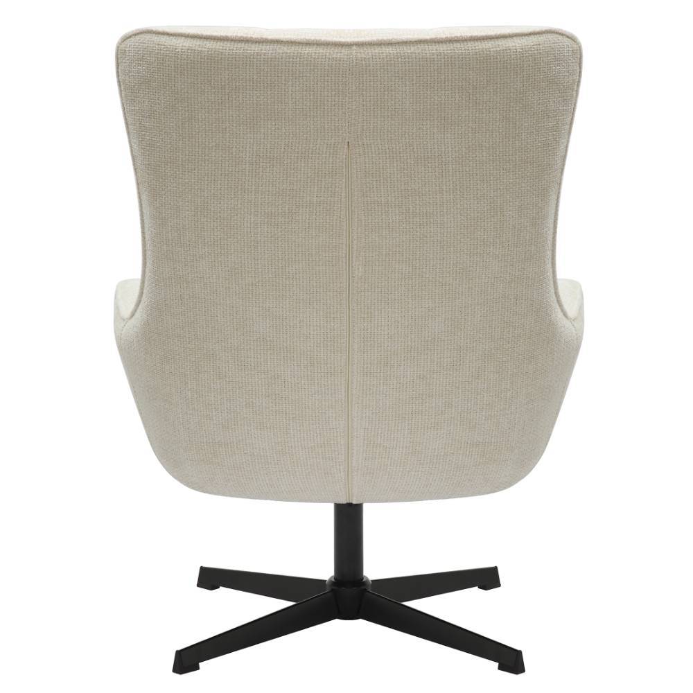 Chenille Sessel mit Taschenfederkern - Ashela