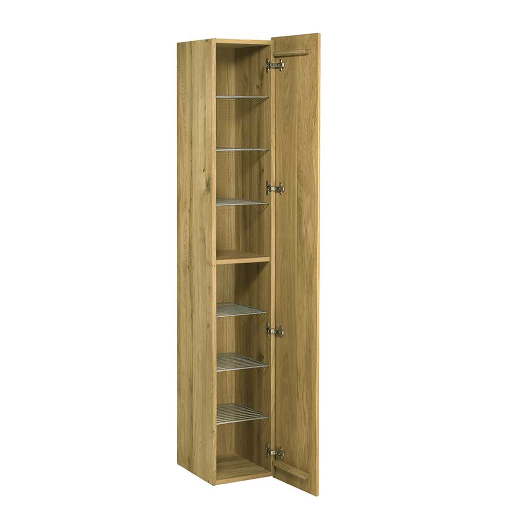 Massivholz Flurmöbel Set aus Eiche - Avidora (vierteilig)