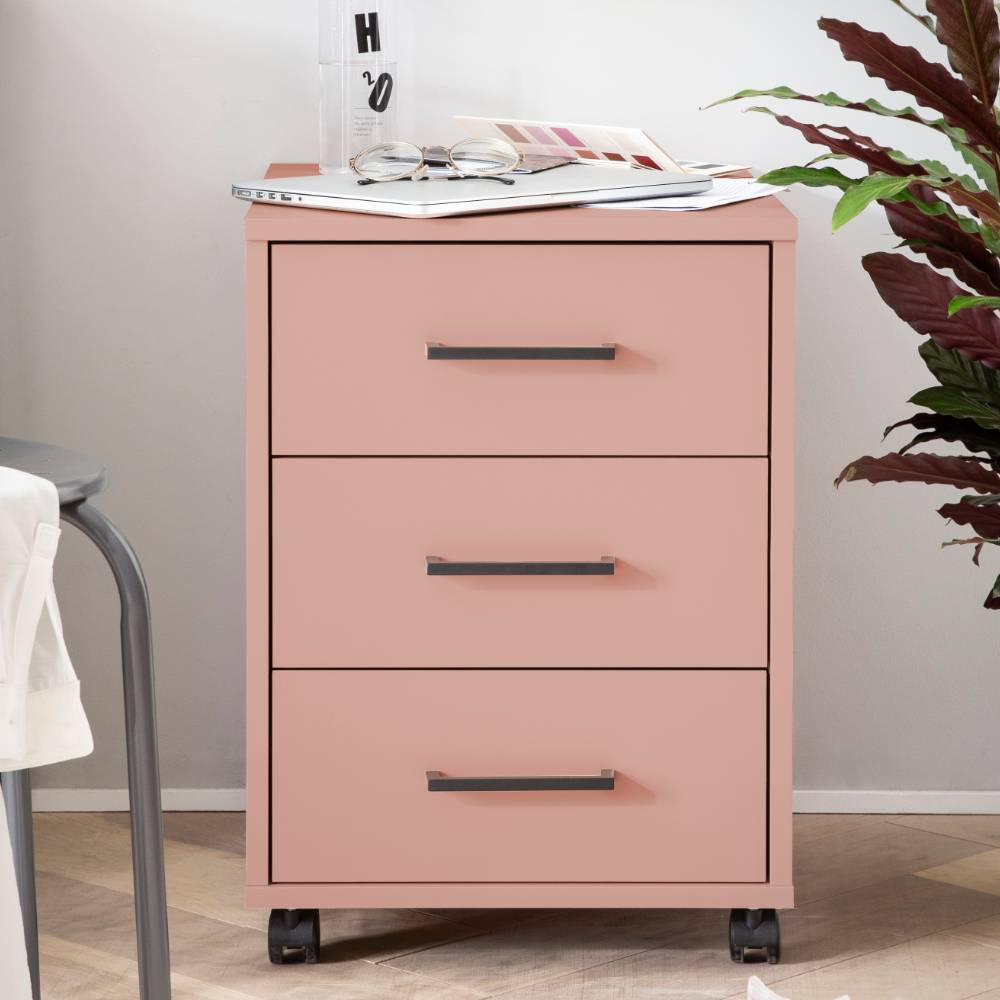 Office Rollcontainer in Apricot - Javolena