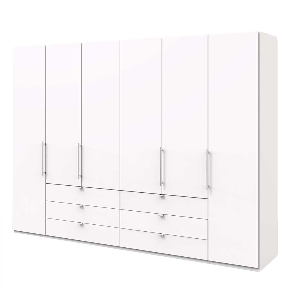 Großer Schrank für Bekleidung in Weiß - Donpiave