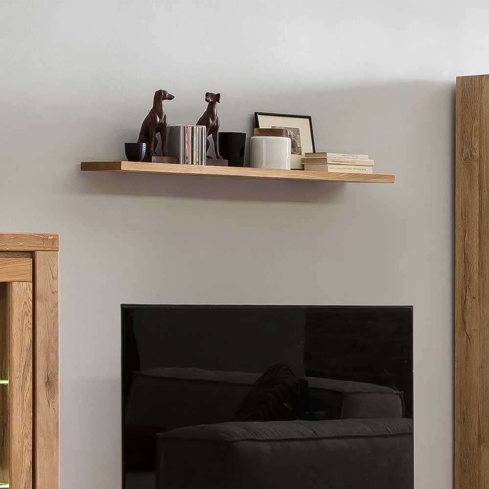 110x20 Wohnzimmer Wandboard in Eiche - Nelenia
