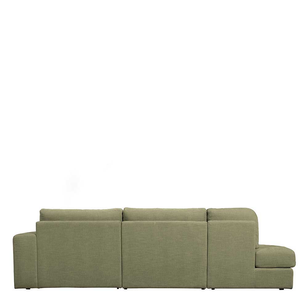 2,5 Sitzer Wohnzimmersofa in Graugrün - Perconia
