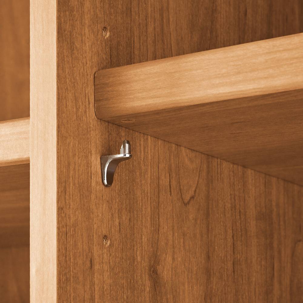 8-türiger Kleiderschrank teilmassiv - Vutonia