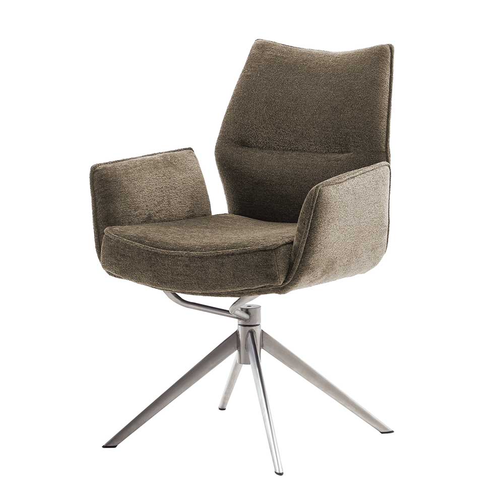 Tischsessel mit Taschenfederkern - Captino (2er Set)