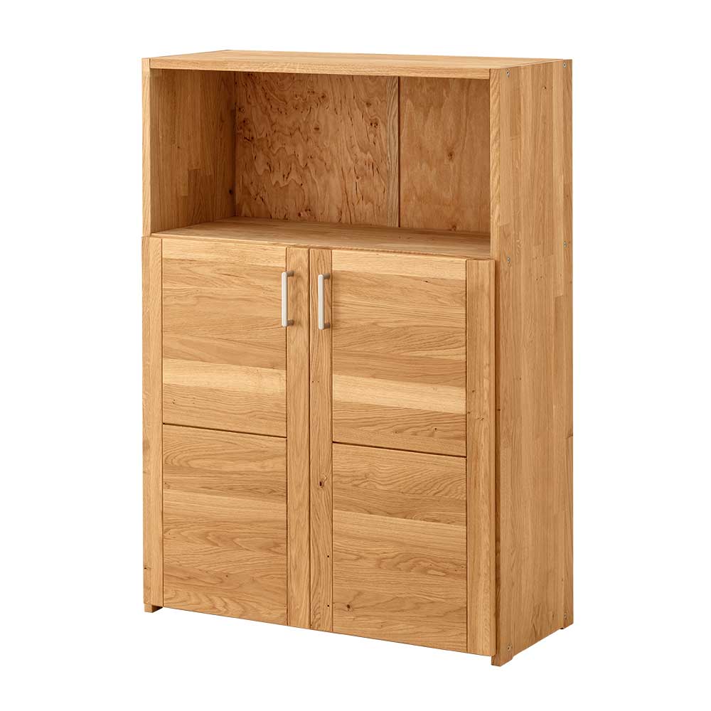 Massivholz Office-Schrank aus Wildeiche - Rosenna