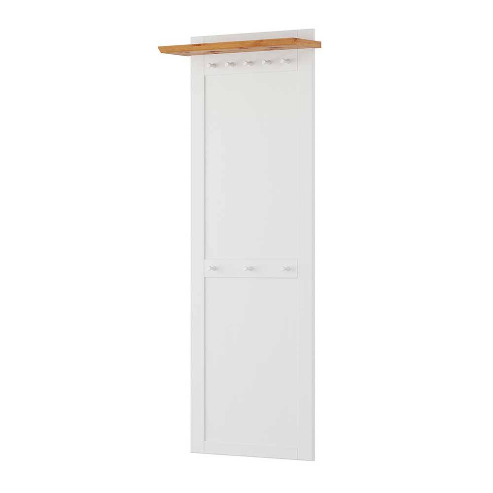 Landhaus Wandgarderobe aus Kiefer - Saluts