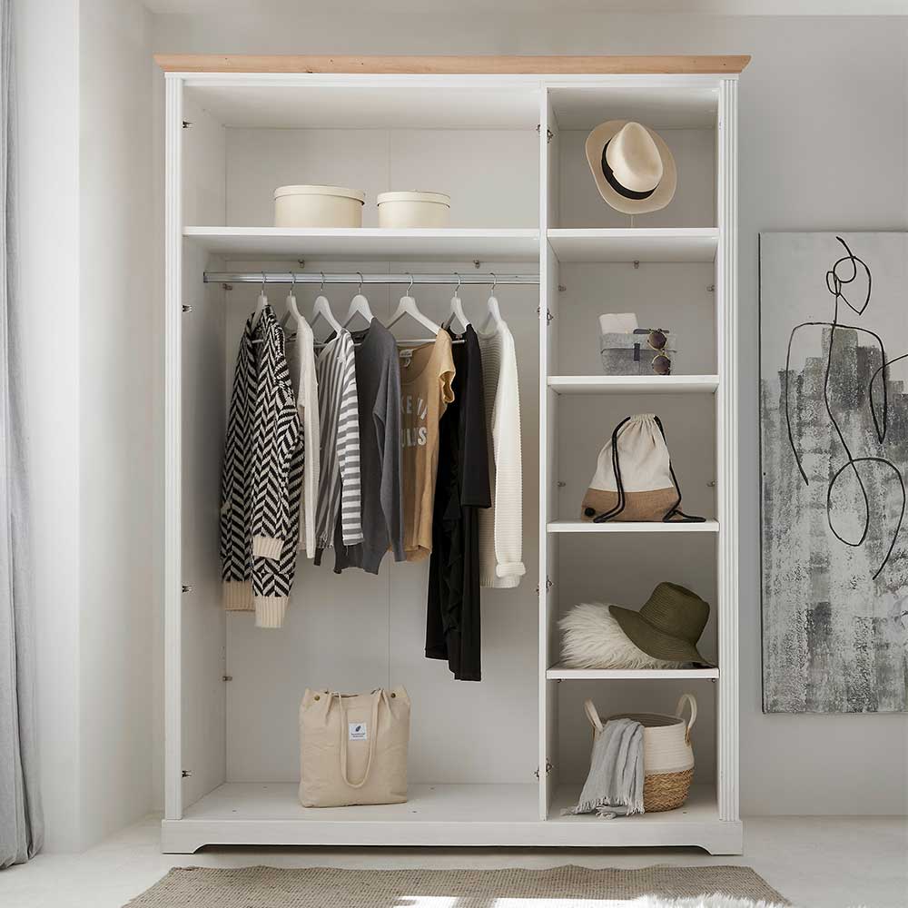 Modern Country Schlafzimmerschrank 3-türig - Maggio