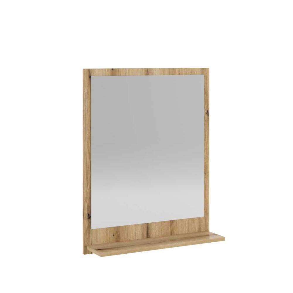 Bad Unterbeckenschrank & Spiegel Set - Niniana (zweiteilig)