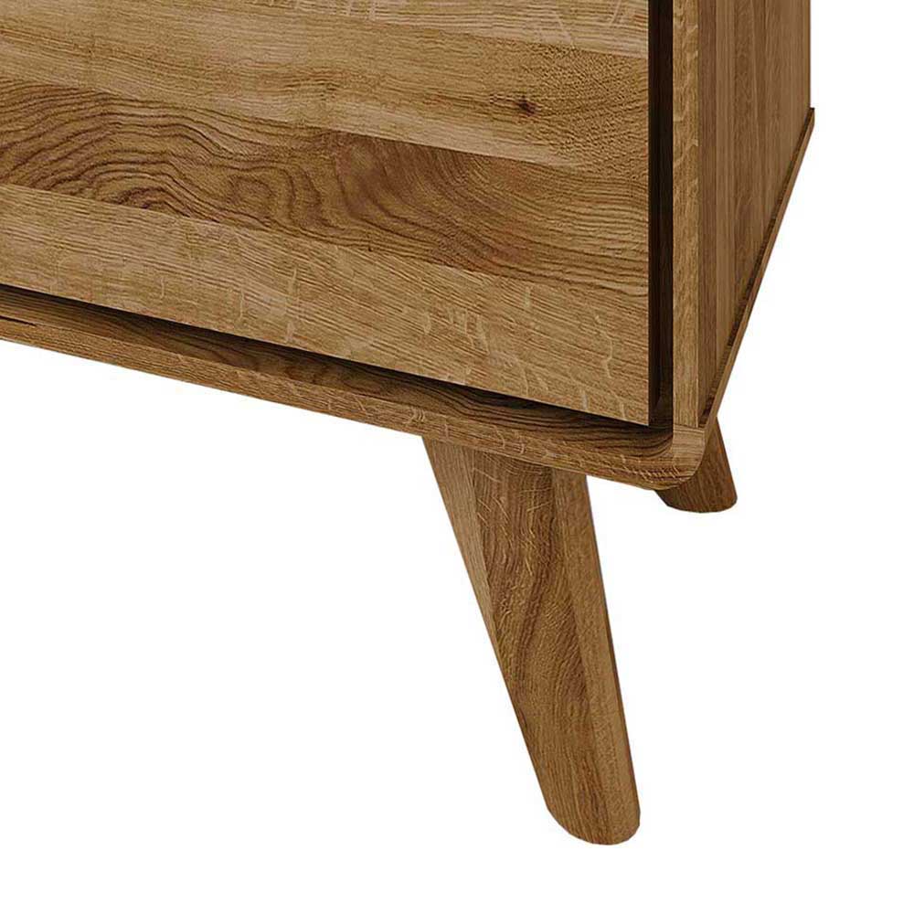 220cm lange TV Kommode aus Wildeiche - Eavy