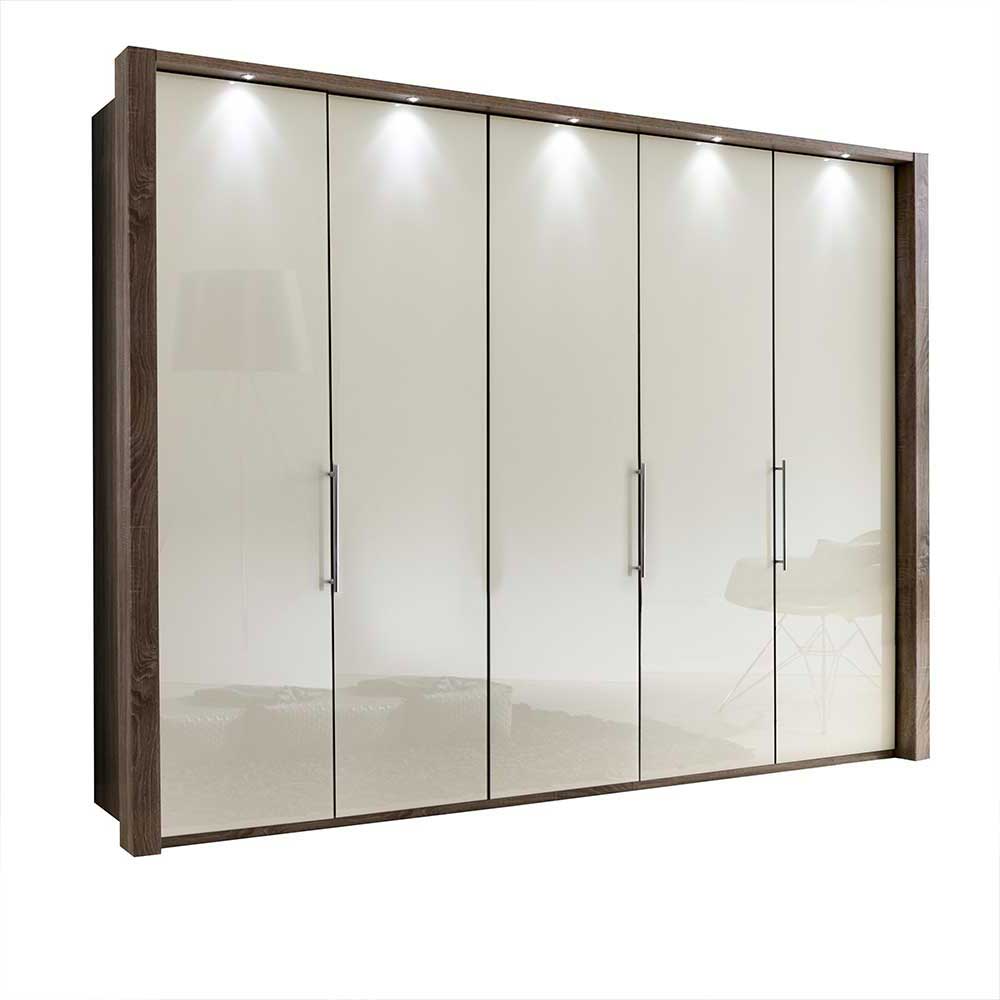 Schlafzimmerschrank Filmau in Cremeweiß