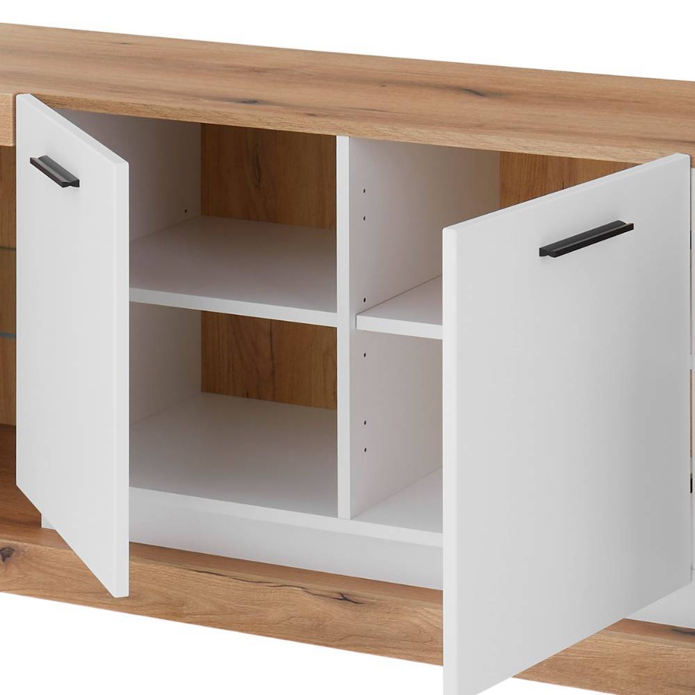 TV-Lowboard & Wandboard Set - Adejano (zweiteilig)