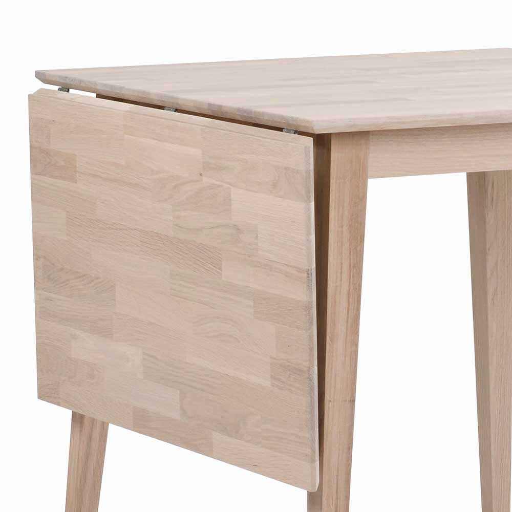 Abklappbarer Esstisch & 4 Stühle - Pessoa (fünfteilig)