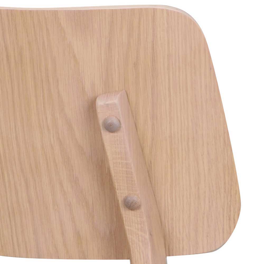 Skandi Ausziehtisch & 6 Stühle - Pessoa I (siebenteilig)