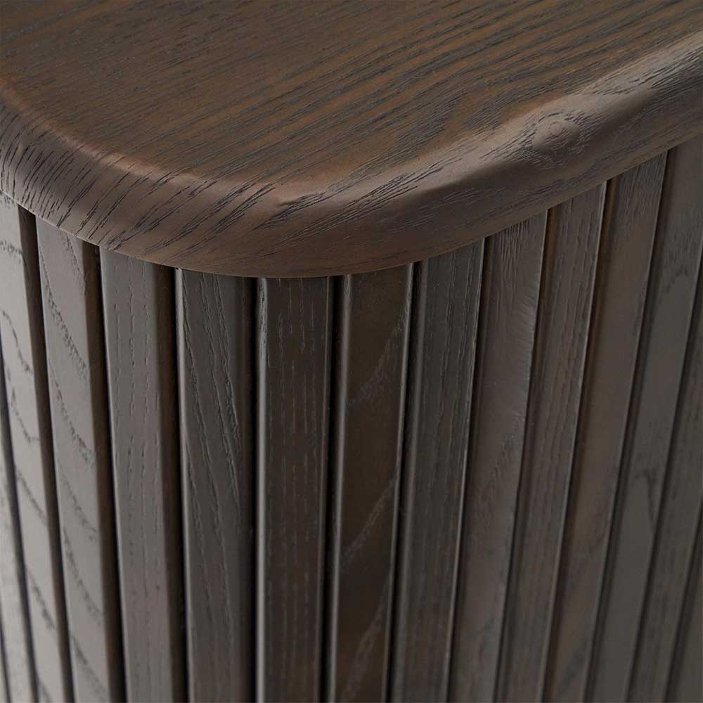 180x75x40 Sideboard in Schwarzbraun Esche - Tadaco