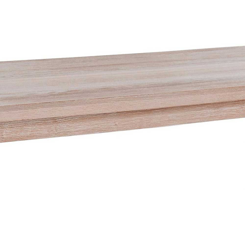 Massiver Esstisch aus Wildeiche White Wash - Aribert
