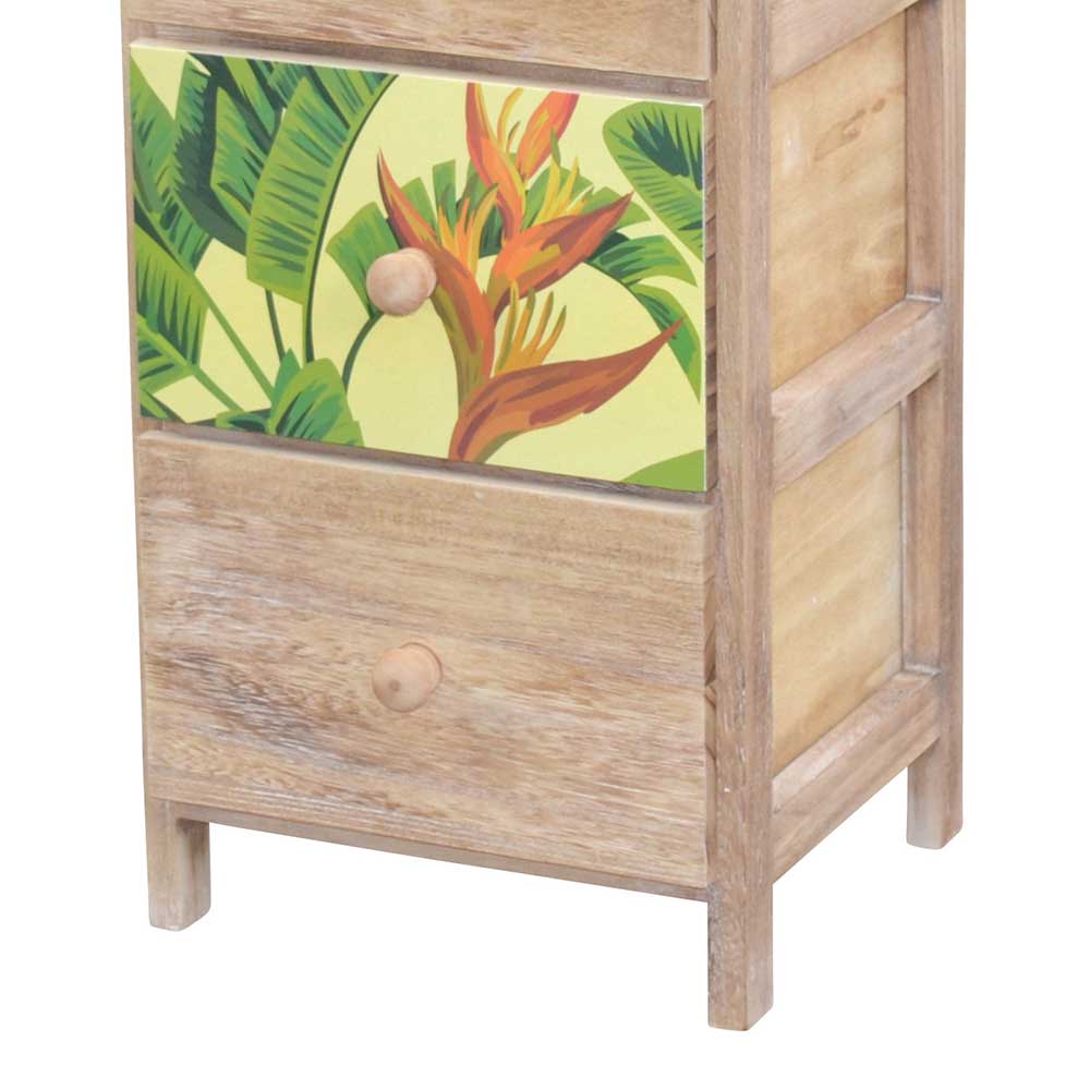 Dschungel Design Kommode 30x77x25 cm - Animaria