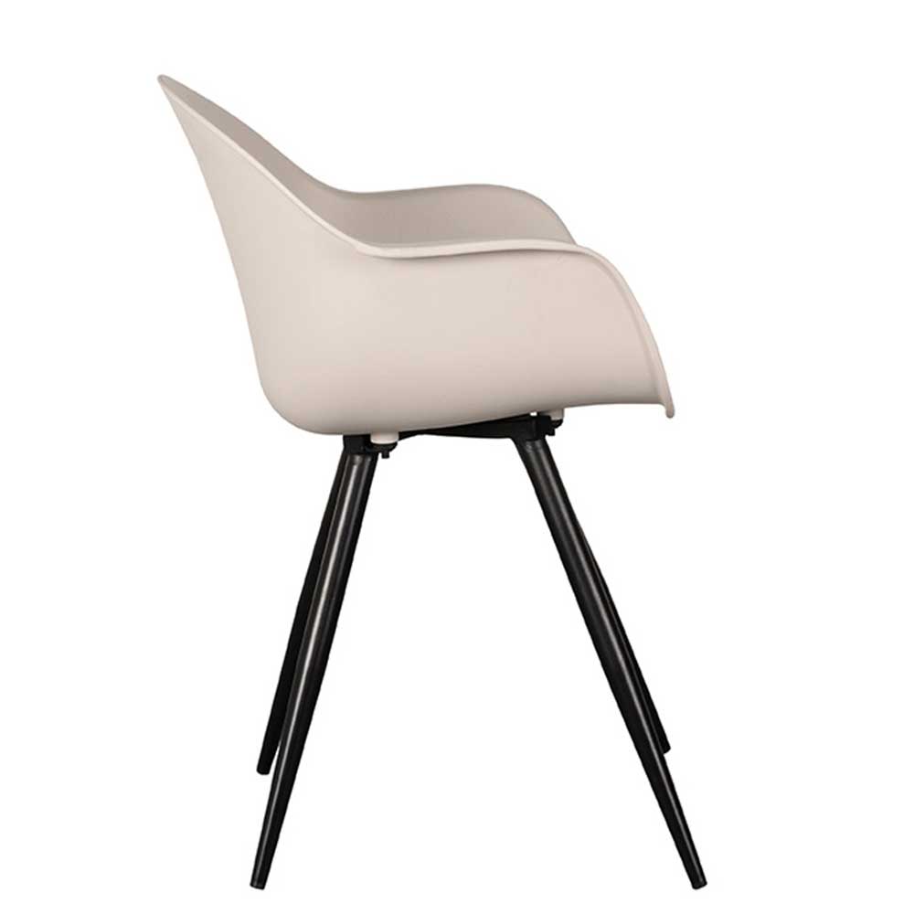 Schalenstühle in Beige - Ruffos (2er Set)