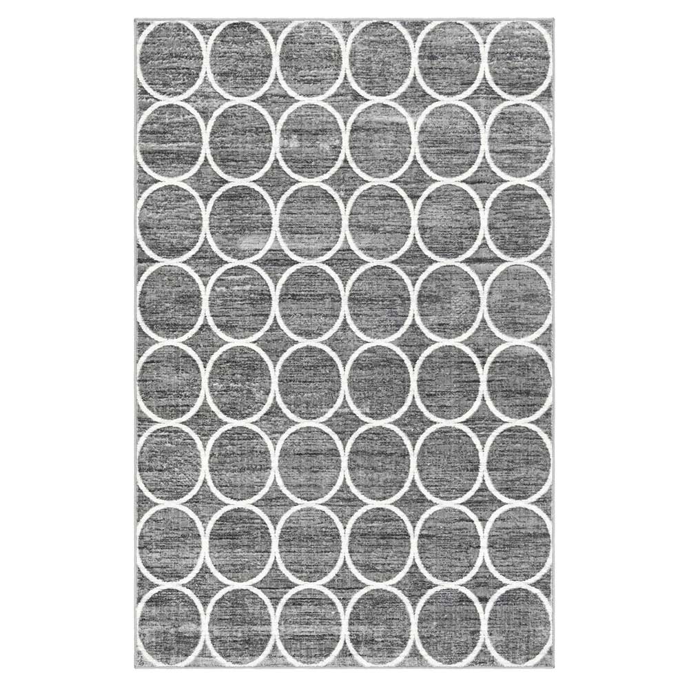 Kurzflor Teppich mit geometrischem Muster - Wevera