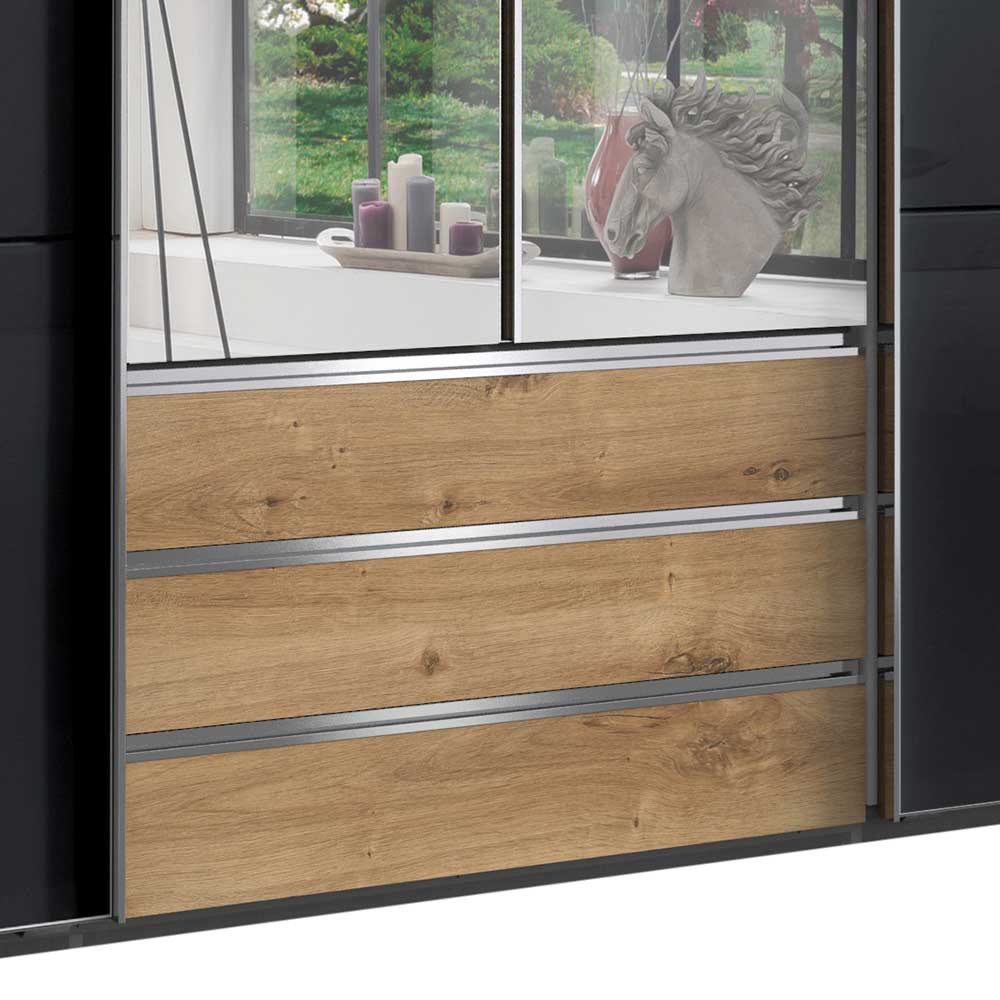 Eleganter Schlafzimmerschrank mit drei Schubladen - Hectos