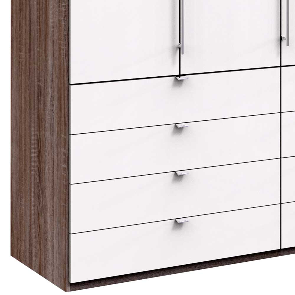 Kleiderschrank fürs Schlafzimmer mit zwei Türen - Tivierto