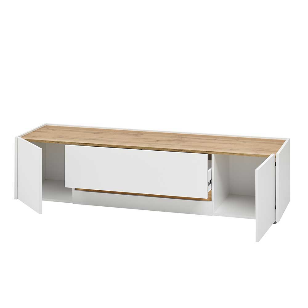 Design Wohnwand 270 cm breit - Nonessia (vierteilig)