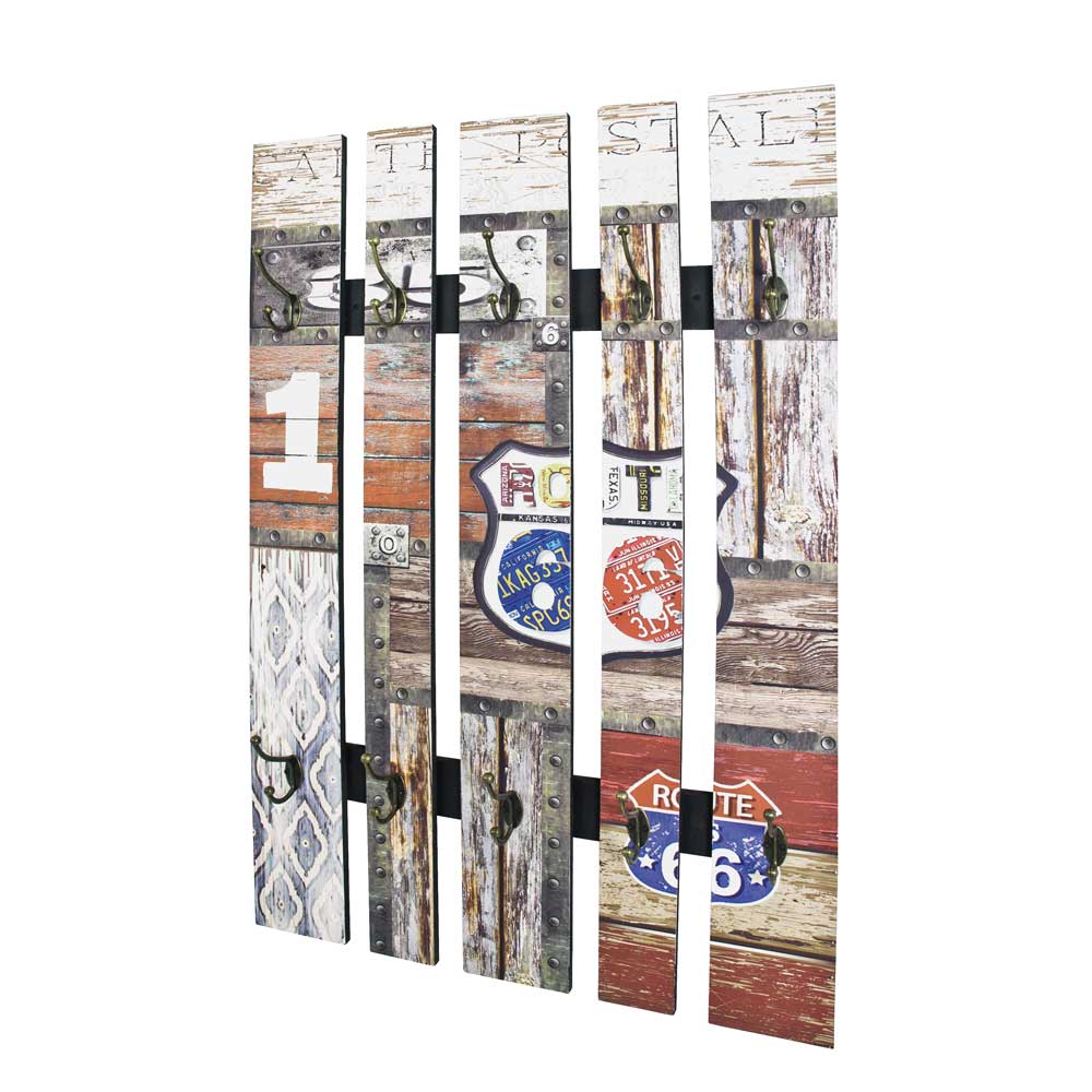 Ausgefallene Garderobe Lattena im ROUTE 66 Look