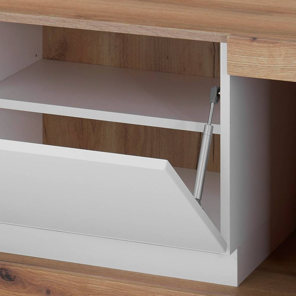TV Board mit zwei offenen Fächern - Adejano