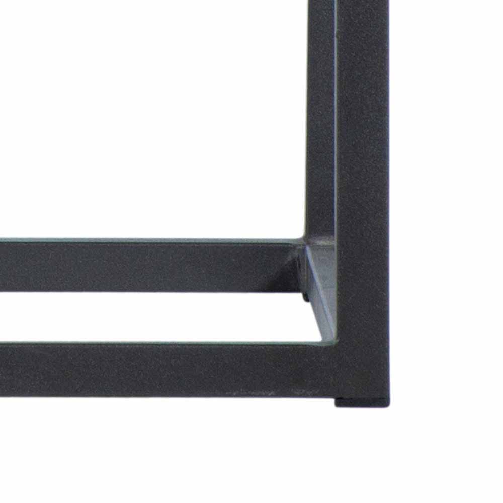 Industrial Style Couchtisch mit Altholz Ulme Bury & Stahl