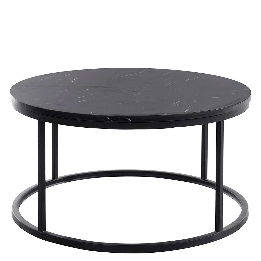 Runder Couchtisch mit Ringgestell - Cerbrere