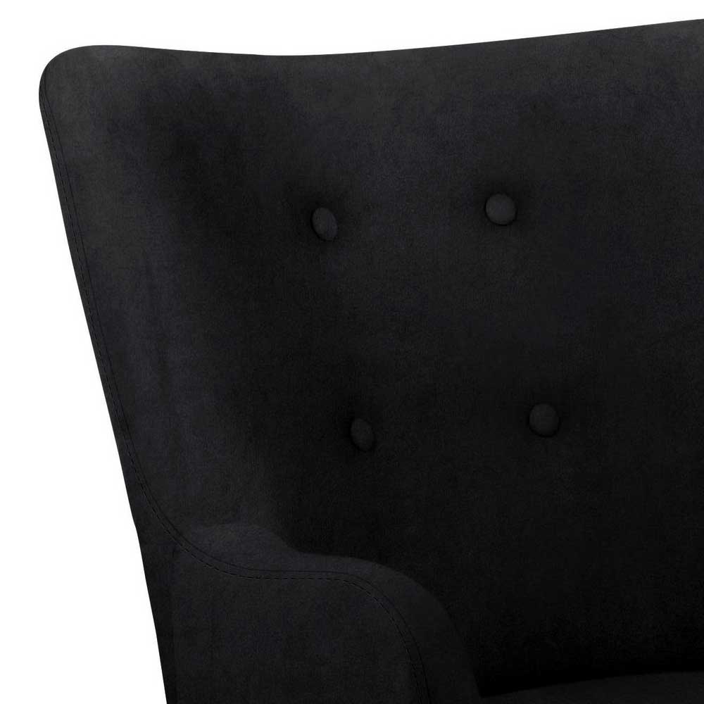 Moderner Sessel mit Hocker - Daylight (zweiteilig)
