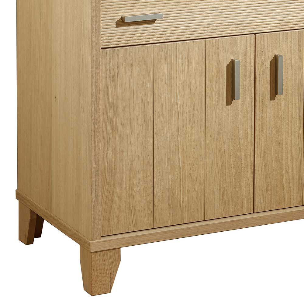 Sekretär Schreibtisch Schrank in Eiche - Ryan