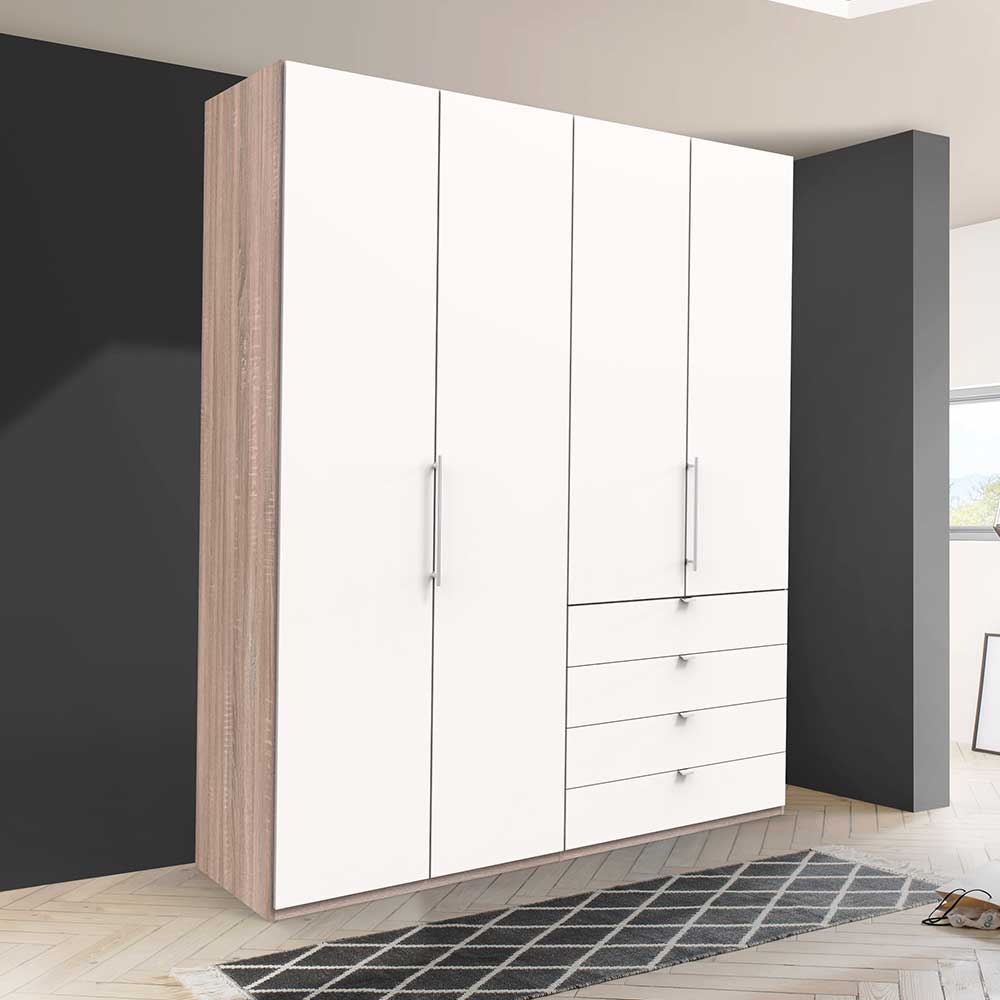 Kleiderschrank fürs Schlafzimmer mit zwei Gleittüren - Vaclyn