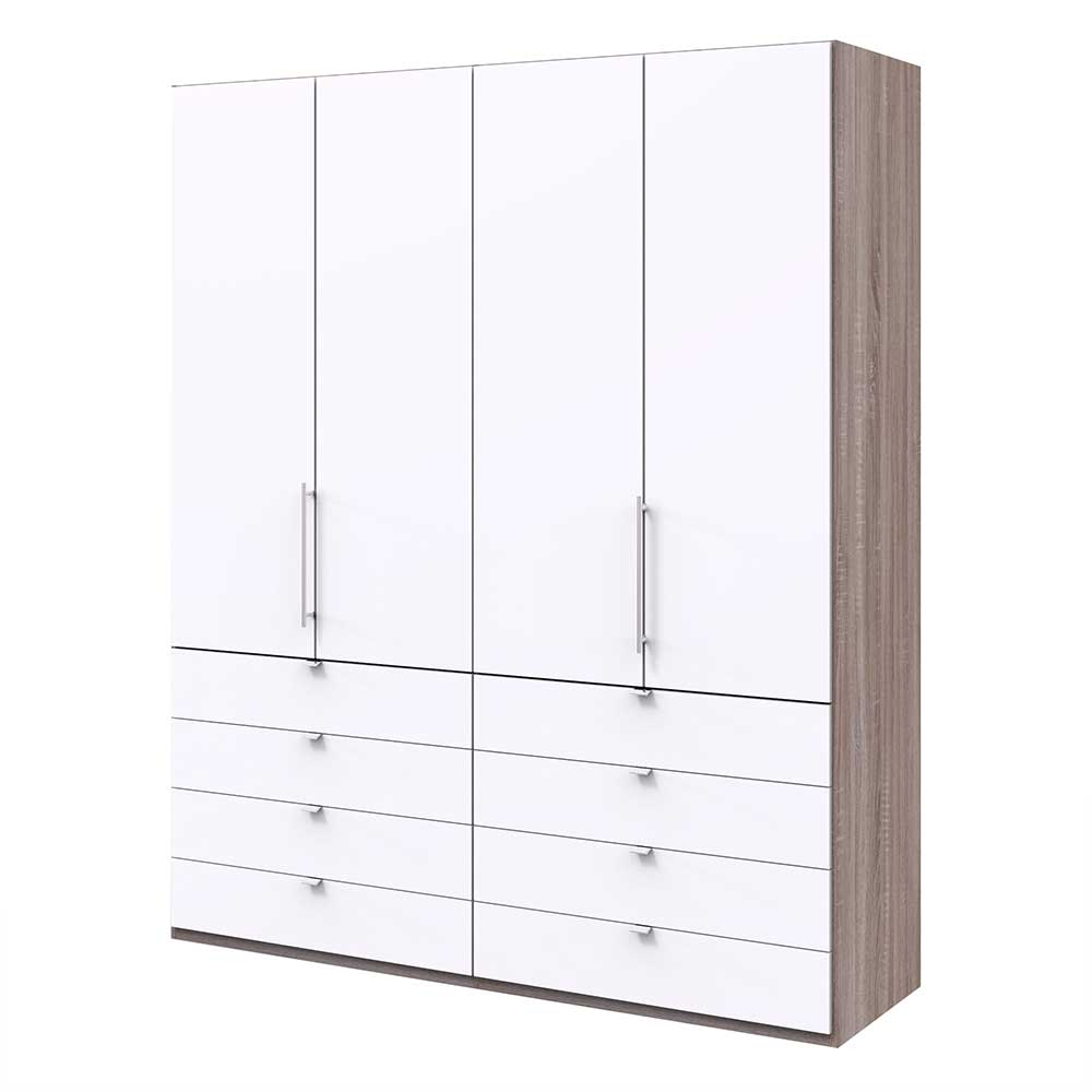 Hoher Falttürenschrank 2 türig - Tivierto