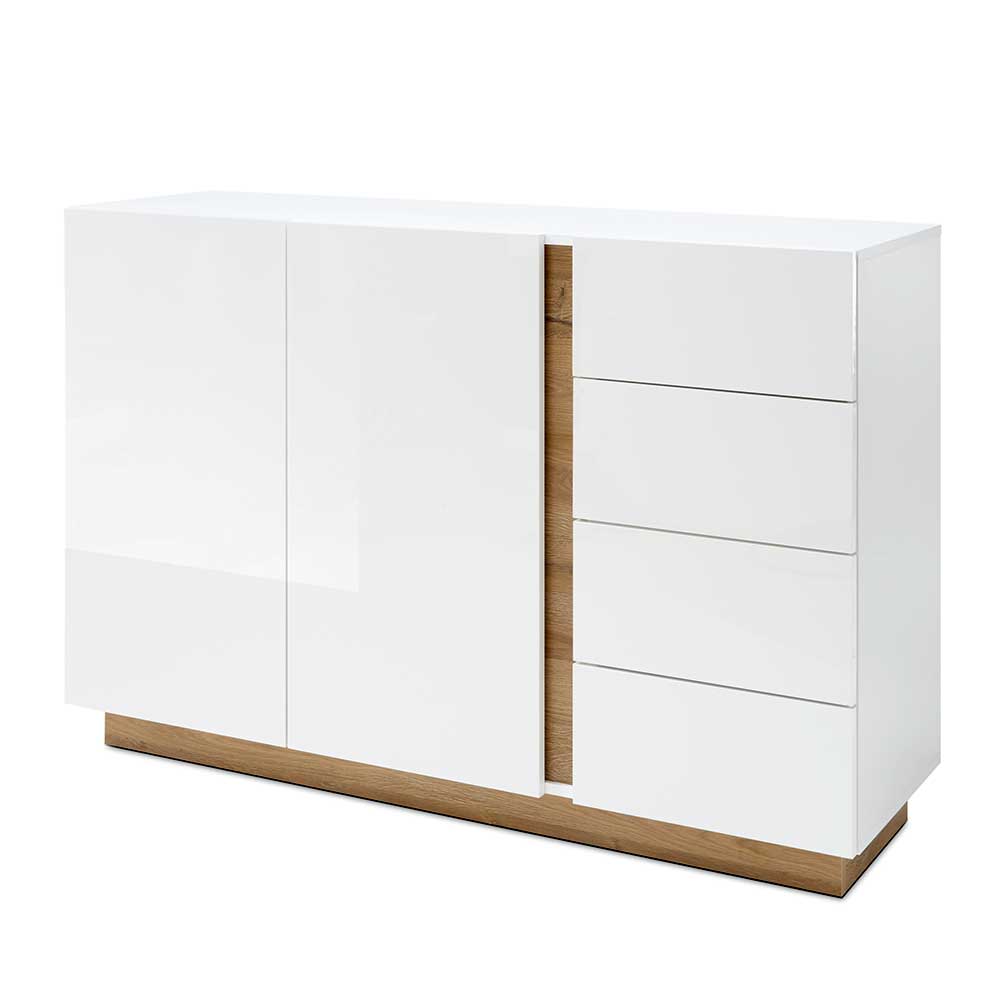 138x91x40 cm Wohnzimmer Kommode zweifarbig - Myrda
