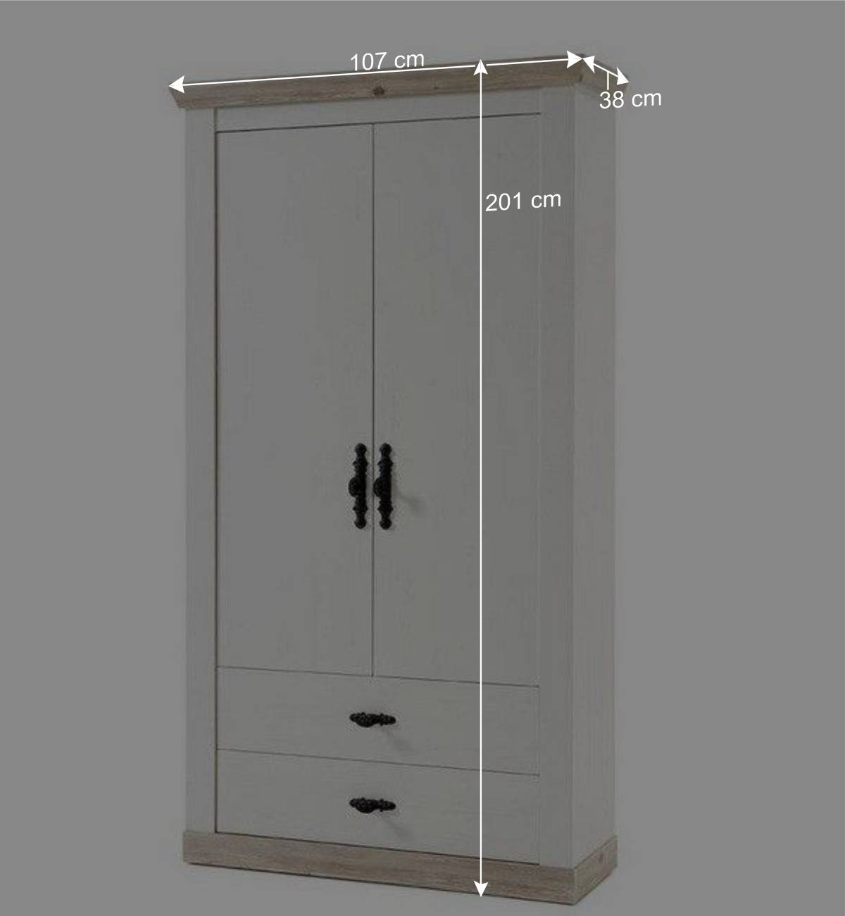 Große Flur Einrichtung Set - Nedita I (fünfteilig)