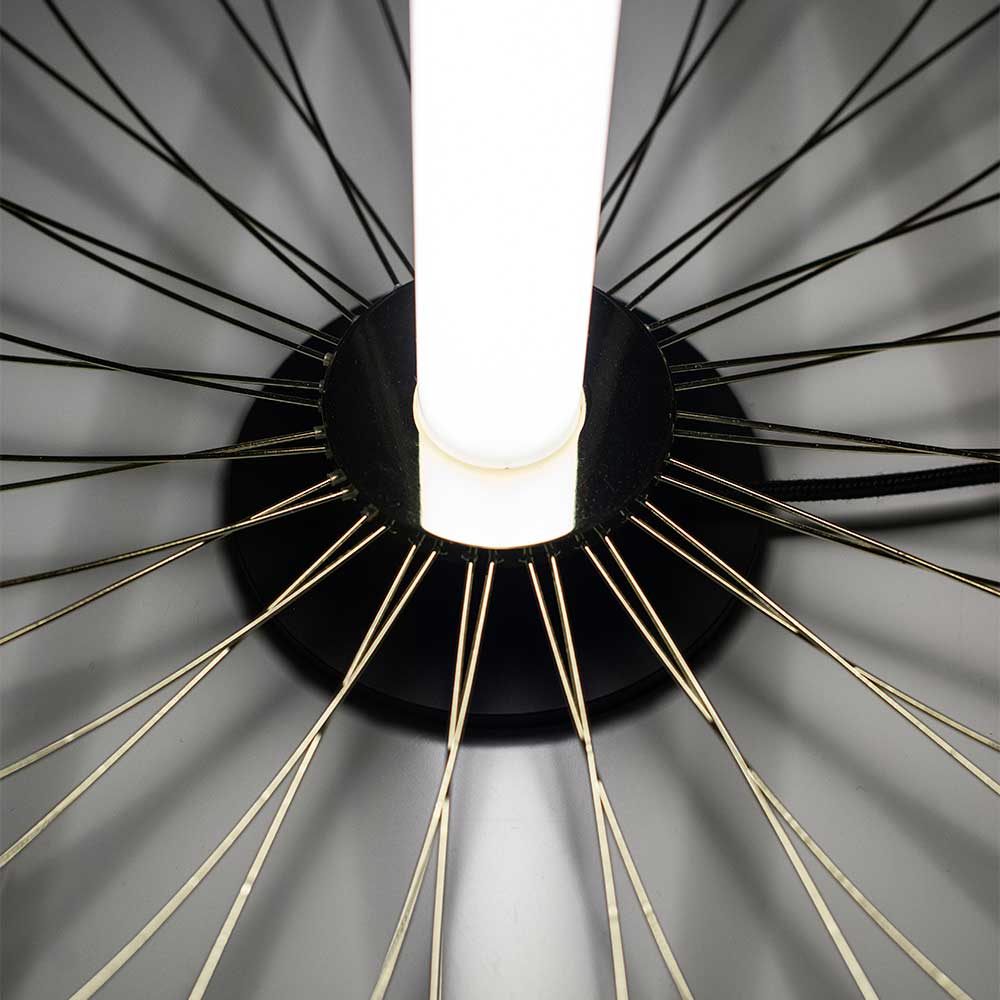 50x29x50 cm Design Tischleuchte mit LED - Helena