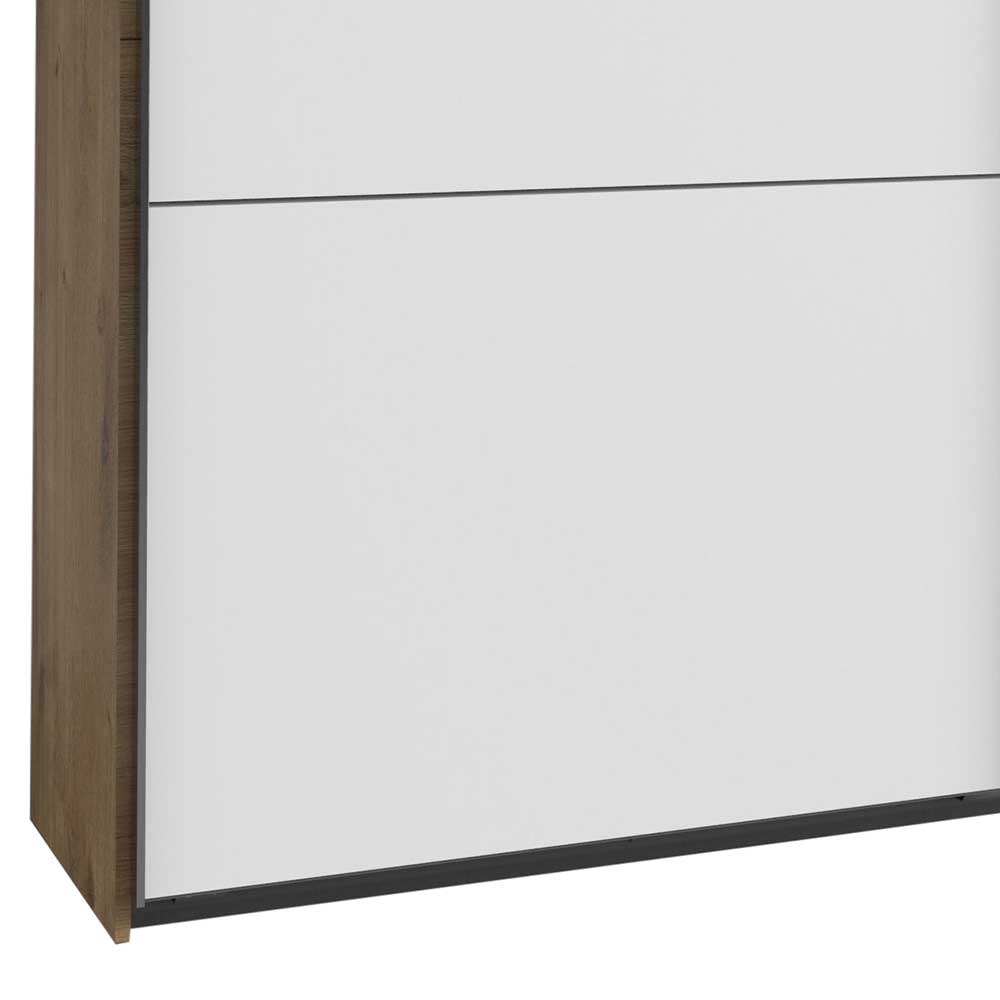 Extravaganter Schlafzimmerschrank zweifarbig - Stufania