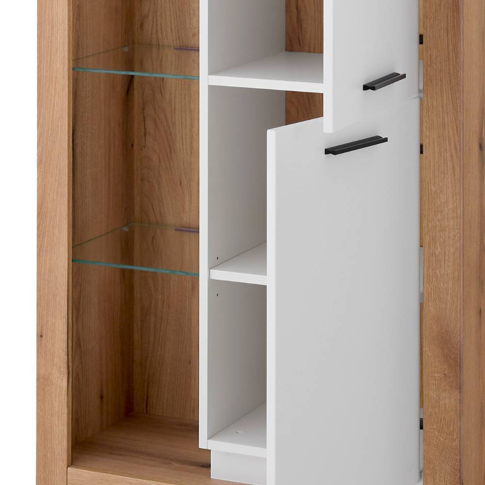 TV Anbauwand Set - Adejano (vierteilig)