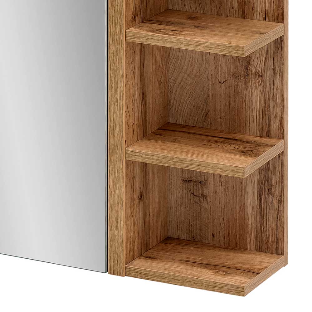 1-türiger Spiegelschrank mit Regal - Muviana
