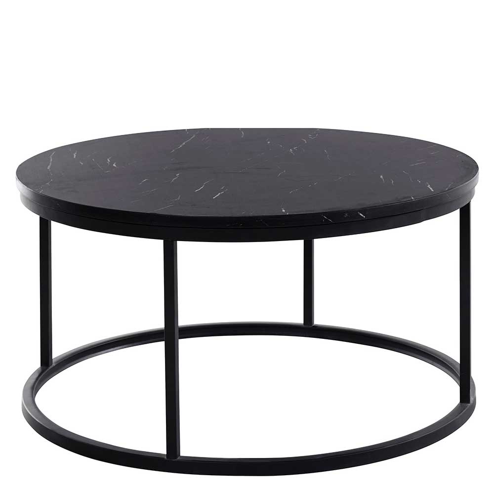 Runder Couchtisch mit Ringgestell - Cerbrere