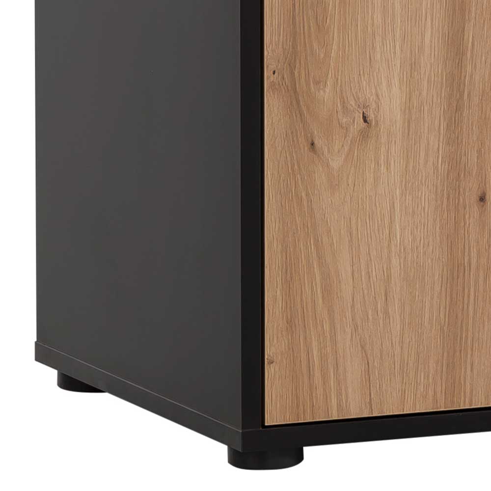 Akten Schrank und Regal Kombi - Evasilica (zweiteilig)