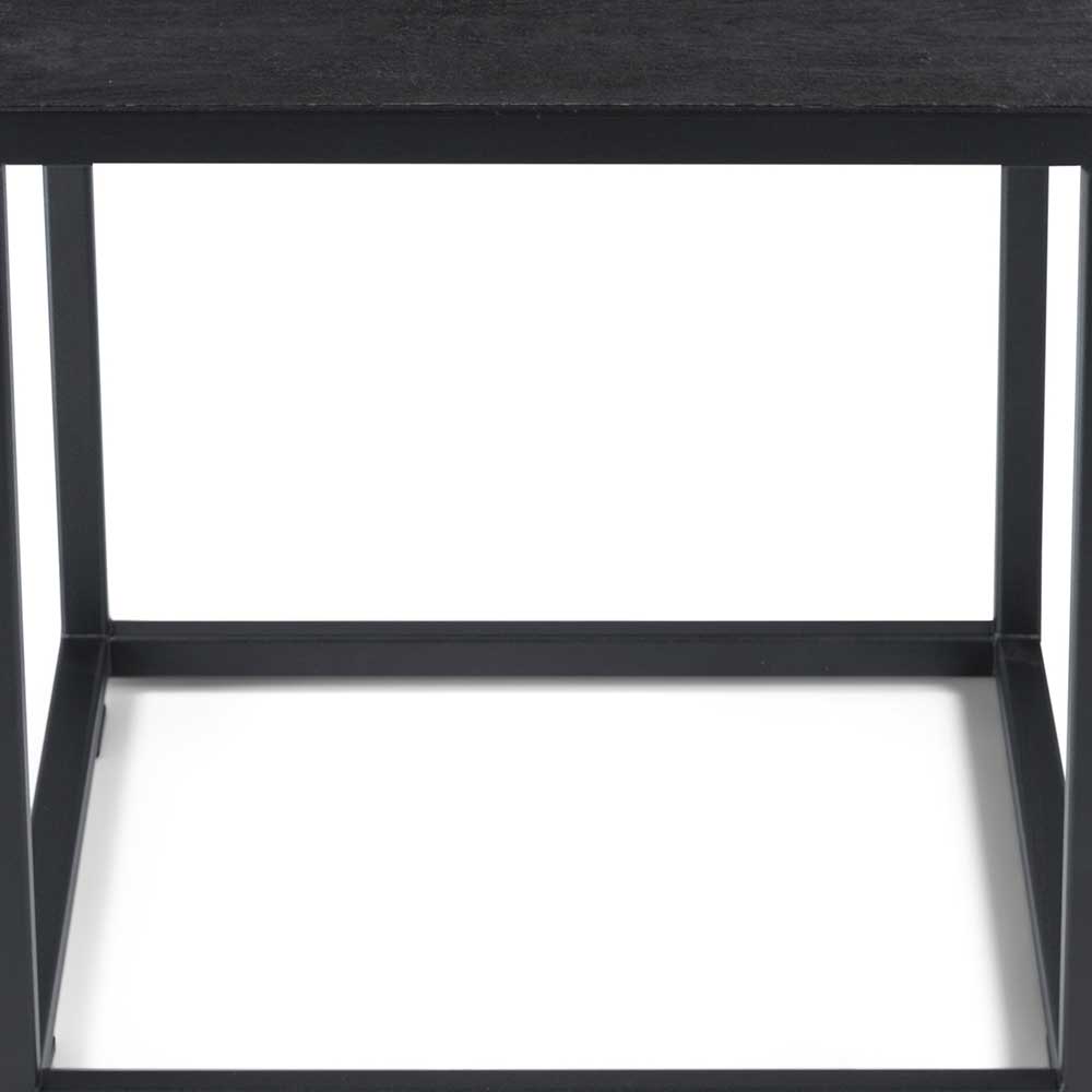 40x40x40 Wohnzimmer Tisch in Schwarz - Vanilla