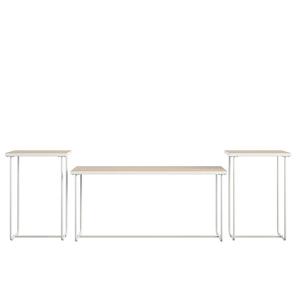Dreisatz Couchtisch minimalistisch - Medalico (dreiteilig)