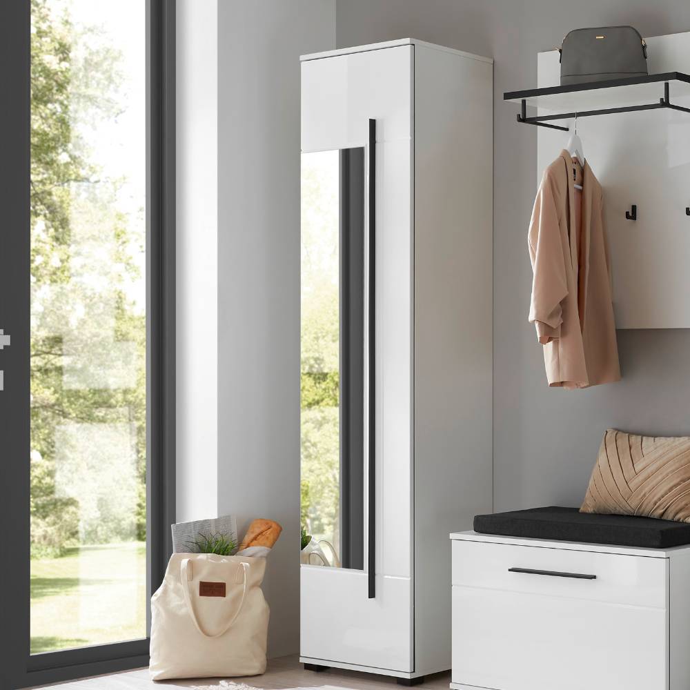 Garderobenschrank mit Spiegel - Ingmesan