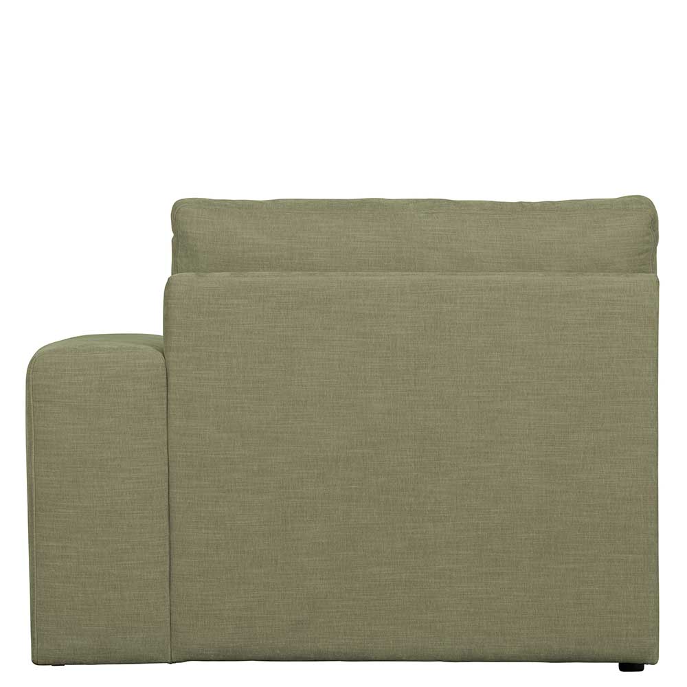 Modulare Couch - Endelement mit Armlehne rechts - Perconia