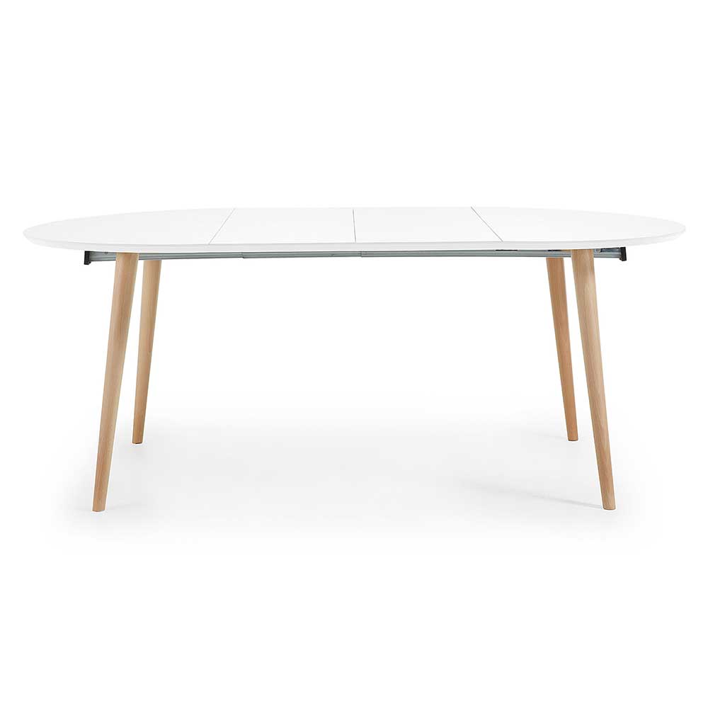 Scandi Chic Ausziehtisch in Rund & Oval - Lutrado