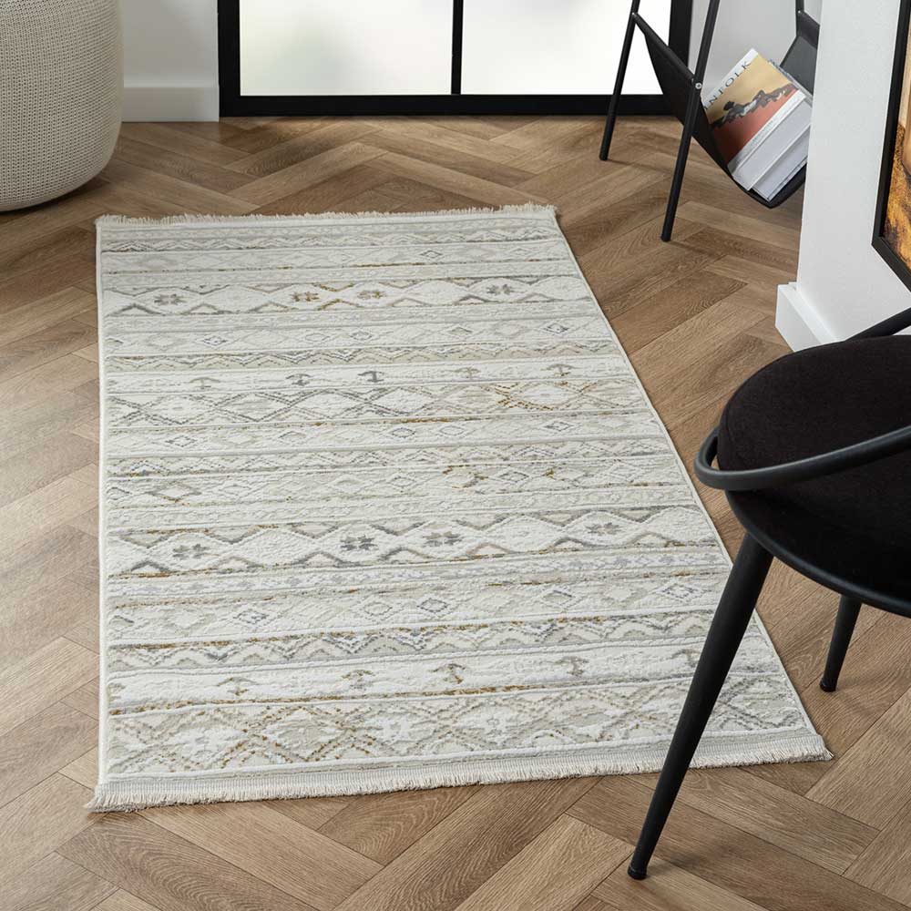 Ethno Teppich mit Kurzflor - Vahidos